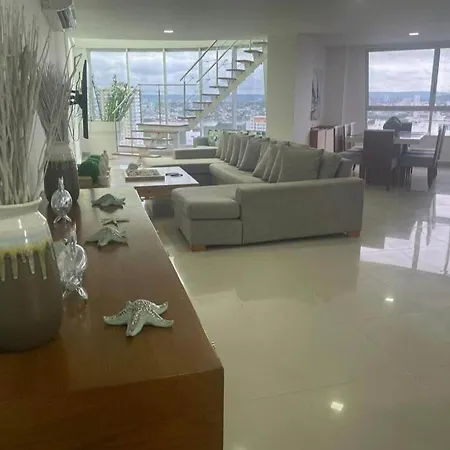 Apartamenro En Manga Duplex, Aire Acondicionado * Cartagena